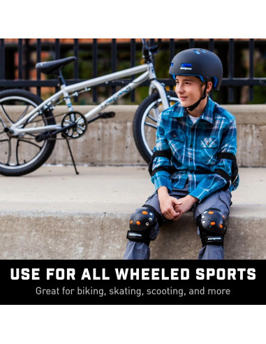 Conjunto de almohadillas BMX Mongoose para niños 8-14 años