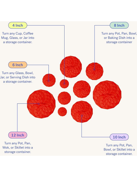 Tapa de Silicona Navy 25.4 cm GIR - Resistente al Calor