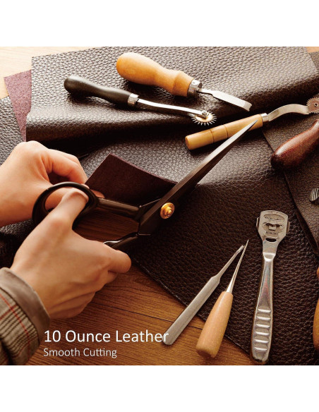 Tijeras de Tela H HILITING 20 cm Acero Alto Carbono Negro