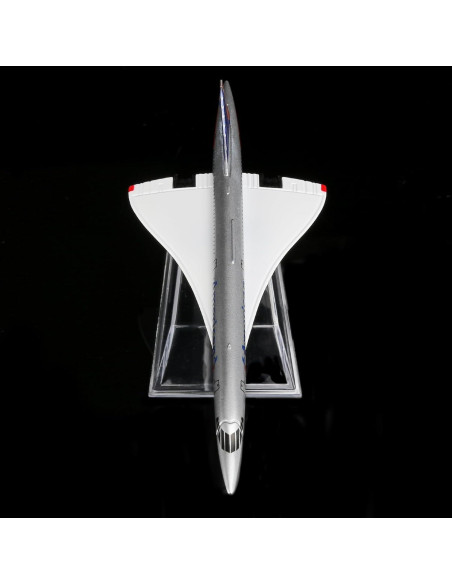 Modelo de avión Concord USA 1/400 24-Horas 15.5 cm Modelo de avión Concord USA 1/400 24-Horas 15.5 cm