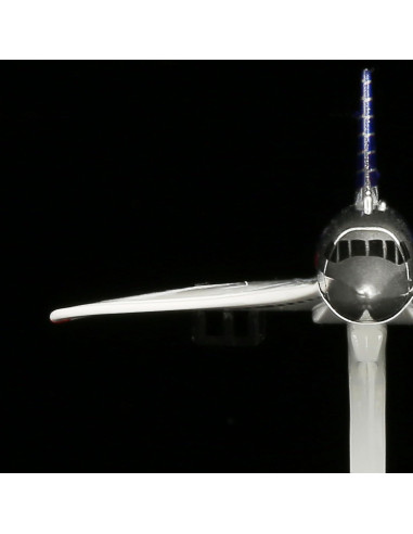 Modelo de avión Concord USA 1/400 24-Horas 15.5 cm