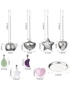 Infusores de Té Suelto Cunhill Acero Inoxidable 4 Piezas 2
