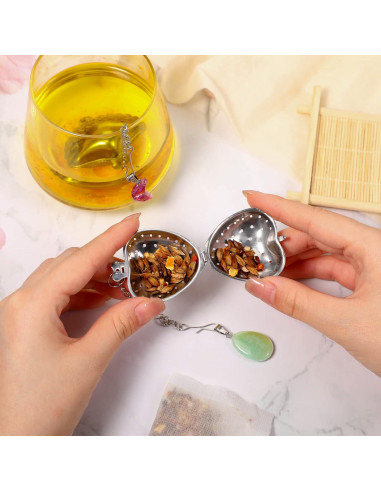 Infusores de Té Suelto Cunhill Acero Inoxidable 4 Piezas