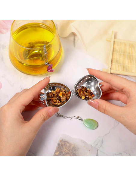 Infusores de Té Suelto Cunhill Acero Inoxidable 4 Piezas