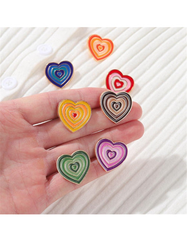 Conjunto de Pines de Esmalte Creativos - Regalo Único