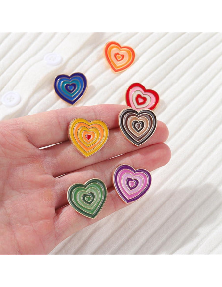 Conjunto de Pines de Esmalte Creativos - Regalo Único