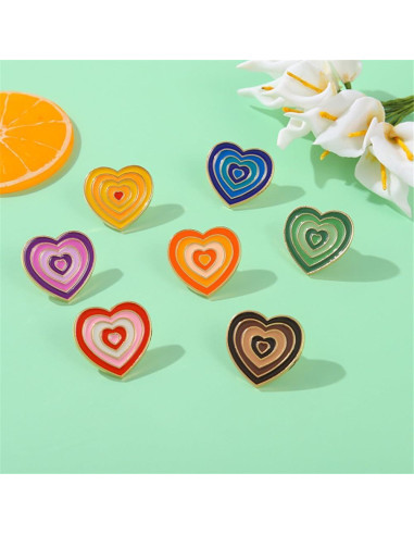 Conjunto de Pines de Esmalte Creativos - Regalo Único