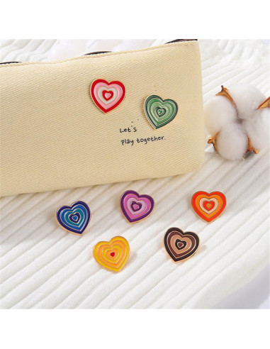 Conjunto de Pines de Esmalte Creativos - Regalo Único