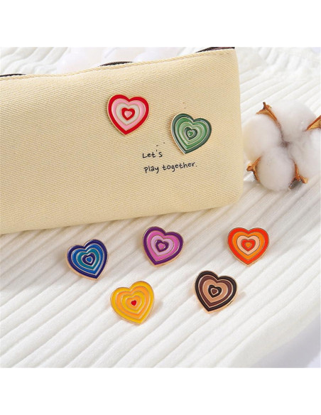 Conjunto de Pines de Esmalte Creativos - Regalo Único