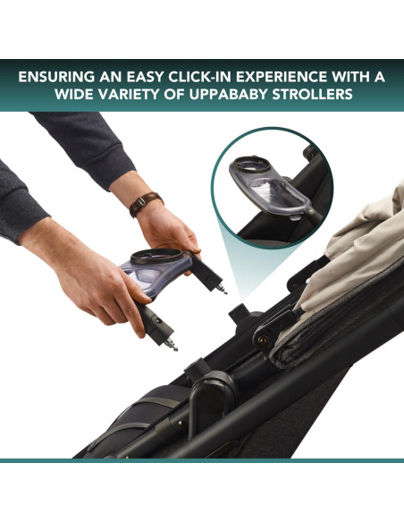 Bandeja de Snacks UPPAbaby Vista/Cruz V2 con Soporte para Vaso