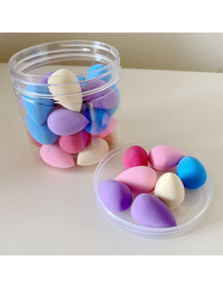 Set de 30 Mini Esponjas de Maquillaje Urradia - Belleza y Cuidado