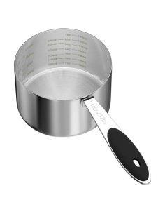Cucharón Medidor para Mascotas LEIFENY 1 Taza 237ml Acero Inoxidable