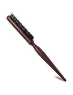 Cepillo de Cerdas de Jabalí Sliverdew 24cm para Todo Tipo de Cabello