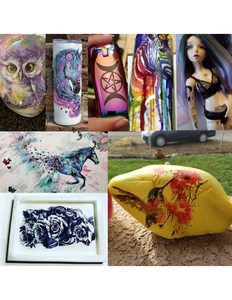 Tatuajes Temporales GLARYYEARS - 18 Diseños Realistas 6x28cm