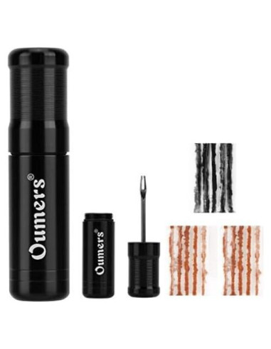 Kit de Reparación de Neumáticos Tubeless Oumers con 5 Tiras