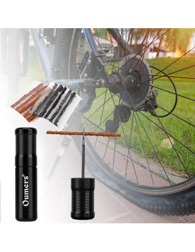Kit de Reparación de Neumáticos Tubeless Oumers con 5 Tiras