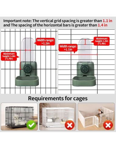 Dispenser Automático de Agua para Mascotas Flying Dove 590ml