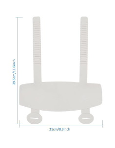 Deflector de Orina Universal TPE Grande para Inodoro 2