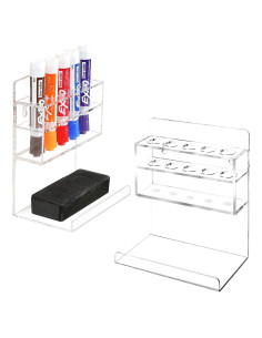 Organizador de Marcadores de Pizarra Blanca MyGift - Juego de 2