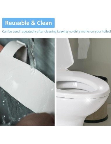 Deflector de Orina Universal TPE Grande para Inodoro