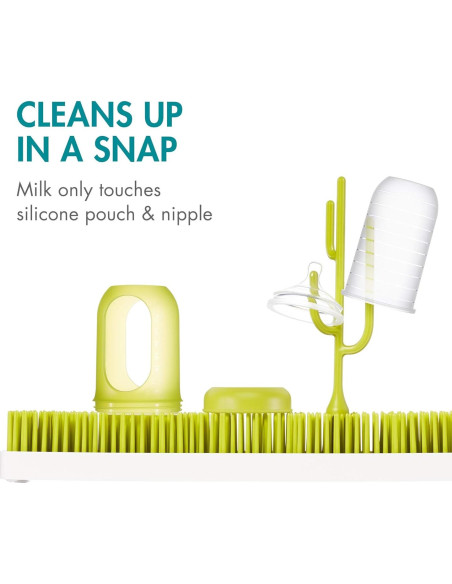 Biberones Pouch Reutilizables Boon Nursh 8 Oz - Paquete de 3