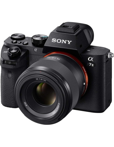 Lente Sony FE 50mm f/1.8 + Tarjeta 64GB SanDisk Extreme Pro