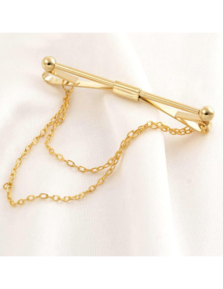 Juego de Alfileres de Corbata para Hombres JV LZ08 - 2 Piezas