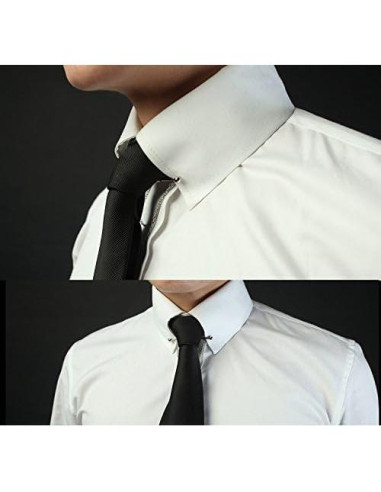 Juego de Alfileres de Corbata para Hombres JV LZ08 - 2 Piezas