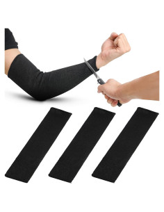 Chuarry 3 Pares de Mangas Protectivas Resistentes a Cortes Nivel 5