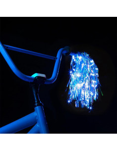 Borlas LED para Bicicletas Brightz - Paquete de 2, Azul 2
