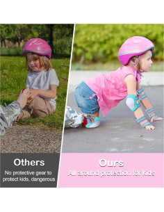 Set de Protección FIODAY 7 en 1 para Niños 3-8 Años Verde Aqua 2