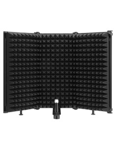 Escudo de Aislamiento de Micrófono Moukey MK0118-PAN-DE Plegable