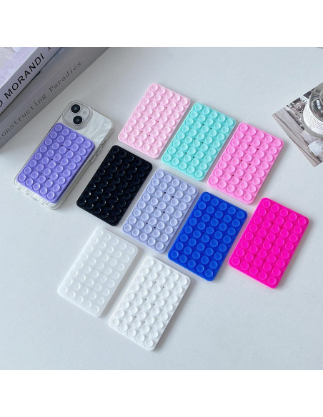 Agarradera de Succión Doble Lado Silicona Mokiwala 2 Paquetes