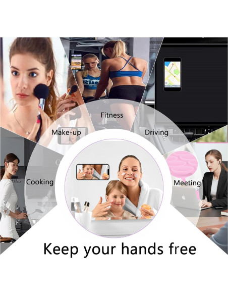 Agarradera de Succión Doble Lado Silicona Mokiwala 2 Paquetes