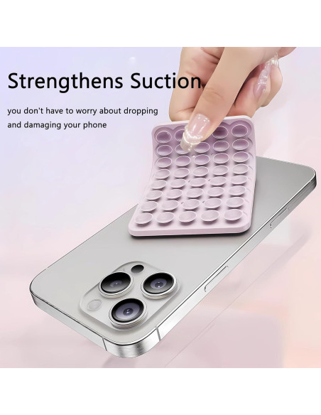 Agarradera de Succión Doble Lado Silicona Mokiwala 2 Paquetes