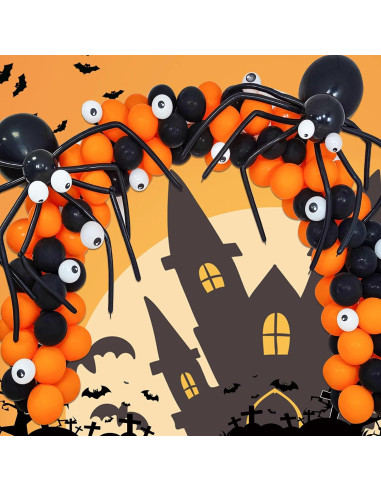 100 Globos Largos Negros de Láttex para Modelar Animales 30 cm