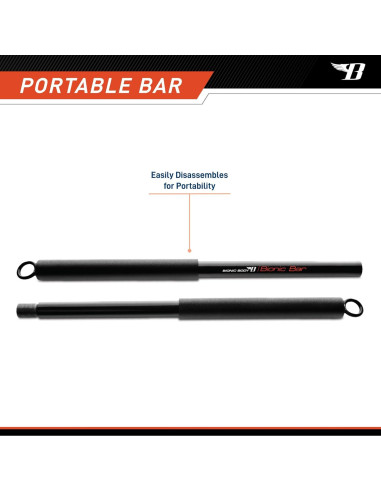 Barra de Entrenamiento de Resistencia Bionic Body BBEB-020 91.44 cm