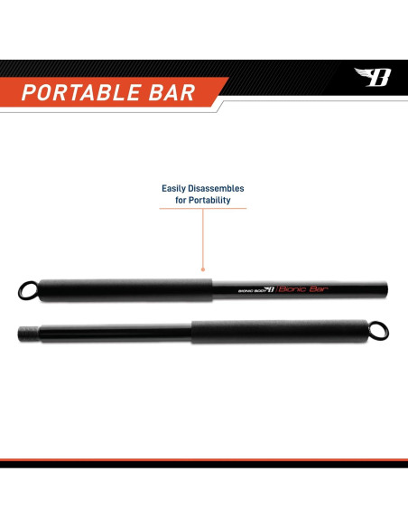 Barra de Entrenamiento de Resistencia Bionic Body BBEB-020 91.44 cm