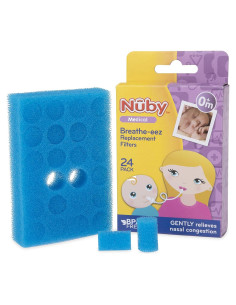 Filtros de Reemplazo Nuby Breathe-EEZ 24 Unidades