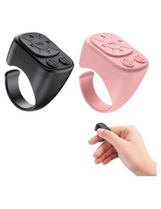 Anillo de Desplazamiento Bluetooth Tankicom J06 - Control Remoto para TikTok y Música