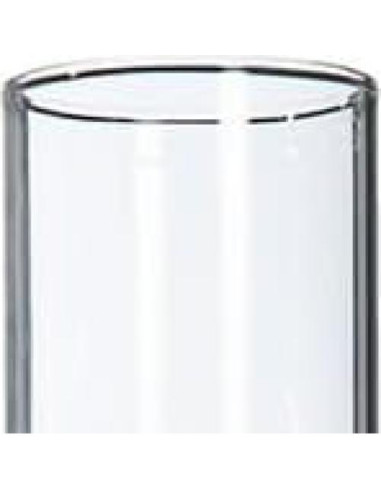 Chimenea de Vidrio Transparente B&P Lamp 8.89 cm Vintage