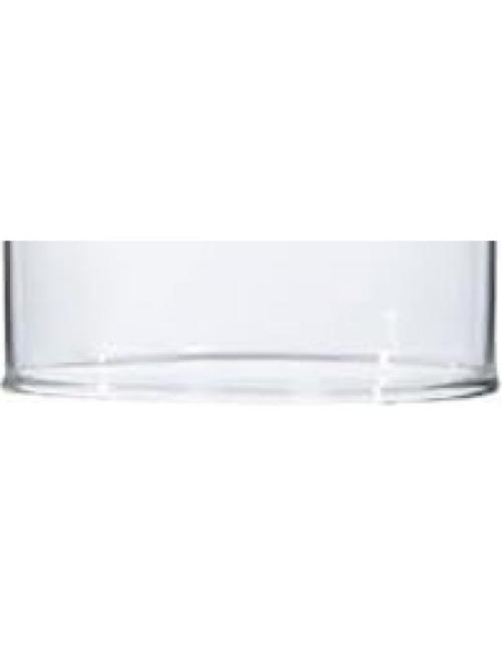 Chimenea de Vidrio Transparente B&P Lamp 8.89 cm Vintage