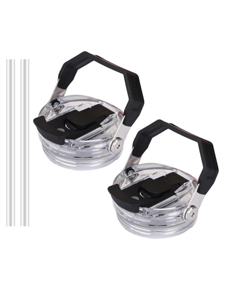 Tapa de Reemplazo Stanley IceFlow 30oz y 20oz 2 PCS Negra