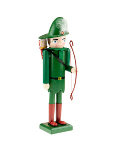 Cascanueces Tradicional de Madera Robin Hood 30.5 cm Clever Creations 2