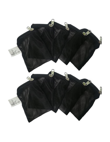 10 Bolsas de Filtro Reutilizables Cover Geny 7.6x10.2 cm para Acuarios