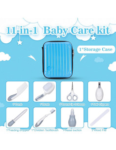 Kit de Cuidado y Aseo para Bebés Little Angel - 8 Piezas 2