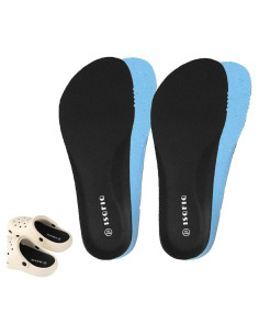 2 Pares de Plantillas para Zapatos ISQFIQ Negros W6/M4