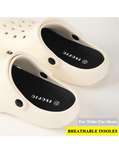2 Pares de Plantillas para Zapatos ISQFIQ Negros W6/M4 2