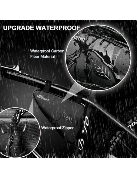 Bolsa de Almacenamiento para Bicicleta NDakter 2L Impermeable