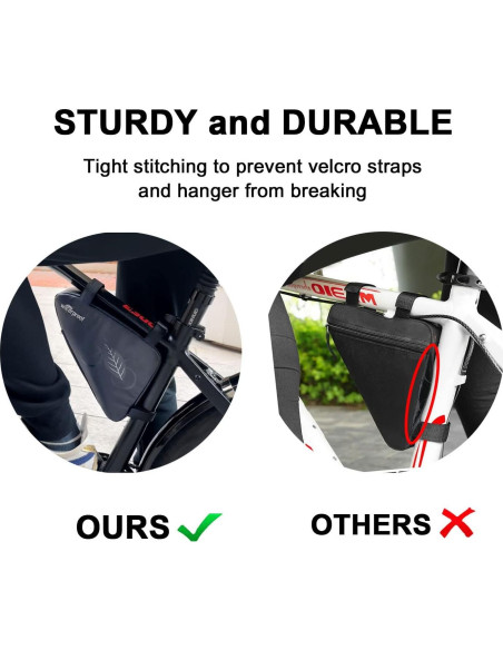 Bolsa de Almacenamiento para Bicicleta NDakter 2L Impermeable